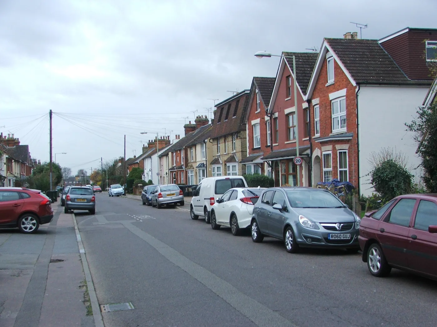 Albemarle Road, Willesborough, one of Ashford's older residential streets